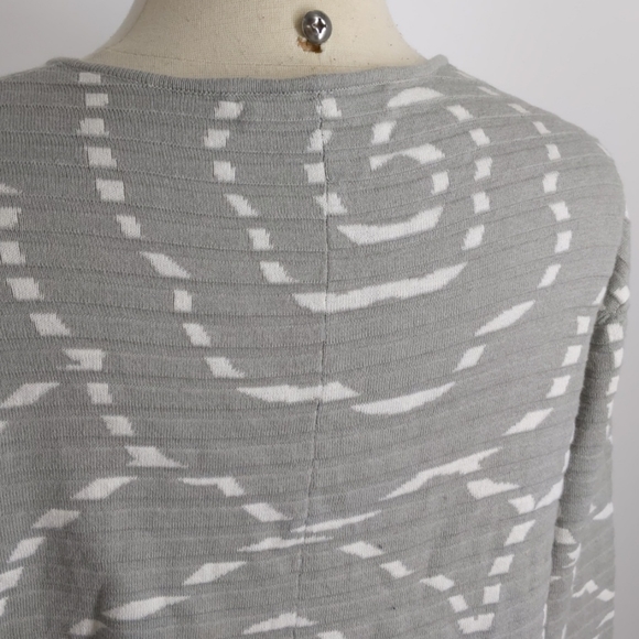 Mansted gray w white cardigan-sz M - Picture 6 of 7